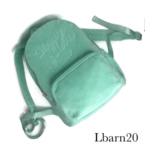 Stoney Clover Lane X Target Mint Green Terry Cloth Backpack NWT main image 13